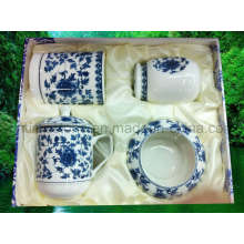 High Quality Porcelain Tea Cup Set (6615-007)